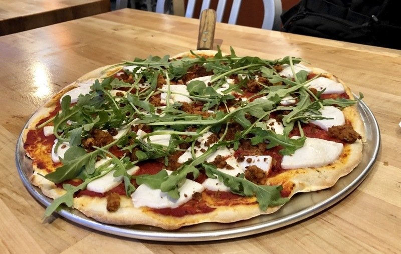 vegan lumberjack at pizza pattio in flagstaff, arizona. vegan lumberjack at pizza pattio in flagstaff, arizona.