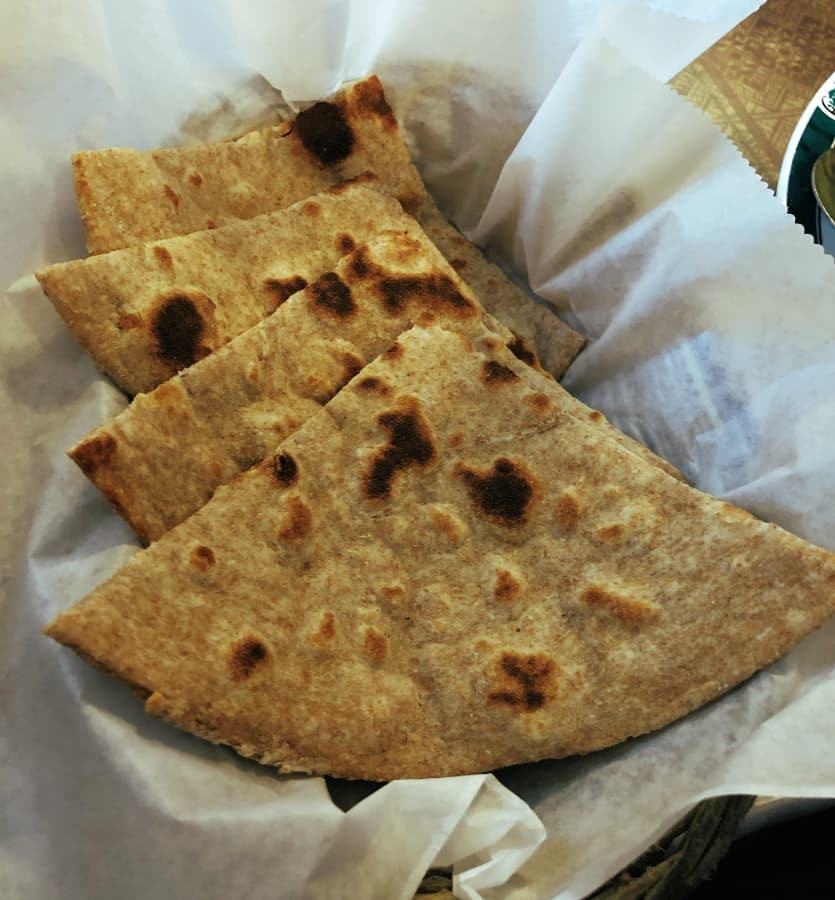 himalayan_kitchen_3 vegan flat bread at himalayan kitchen in durango, colorado.
