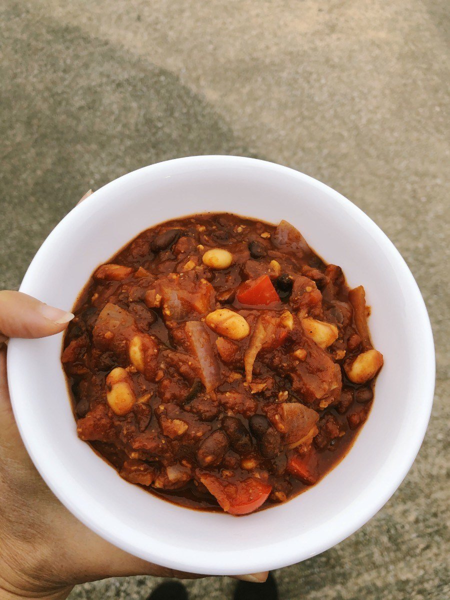 black-and-white-bean-chili-pint Black and White Bean Chili.